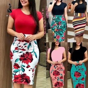 เสื้อผ้าผู้หญิงขายส่งสำหรับฤดูร้อน ชุดลำลองสไตล์แอฟริกัน ชุดเดรสไซส์ใหญ่ ชุดเดรสสไตล์ชาติพันธุ์ ชุดเดรสทำงานความยาวปานกลาง - Product Image 2