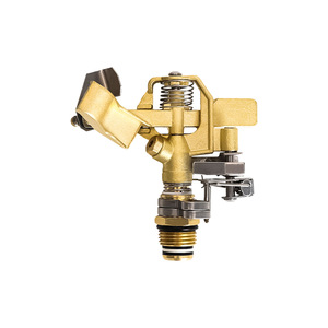 Aspersor de Impacto con Trípode, 3/4 Pulgadas, Latón, Sistema de Riego Rotatorio para Jardín - Product Image 4