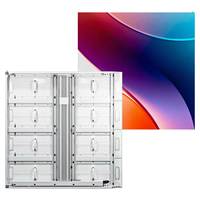Pantalla LED para Exteriores de 5000 Nits P3.91, Gabinete de Perfil de Aluminio de 1000x1000 mm, Señalización Digital para Montaje en Pared