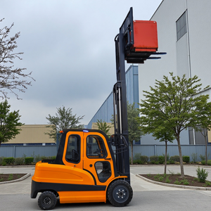 Nuova tendenza portatile Off Road 1 Ton 1.5 Ton 2 Ton 3 Ton 5ton Mini elettrico piccolo carrello elevatore per magazzino officina supermercato - Product Image 2