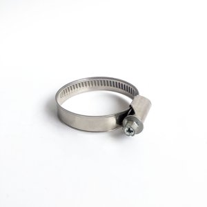 Accessoires de serrage de tuyau de Type allemand en acier inoxydable à opération facile pour le regroupement de câbles pour la Protection de fil électrique certifiée CE - Product Image 2