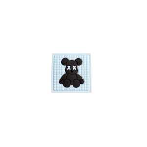 Patch personnalisé en PVC souple en forme d'ours en peluche, 35 mm, imperméable, pour vêtements, sacs, chapeaux - Product Image 2