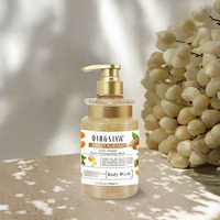 Gel Douche Exfoliant Éclaircissant pour la Peau au Glutathion Herbal Médicinal