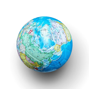 Balones de fútbol de Unión térmica balones de fútbol mapa <span class=keywords><strong>del</strong></span> <span class=keywords><strong>mundo</strong></span> partido de Fútbol tamaño 5 - Product Image 1