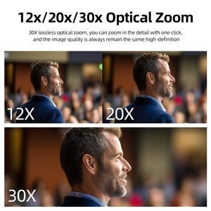 Caméra PTZ 4K avec zoom optique 20X, suivi automatique IA, diffusion 4K60fps pour conférences et cours, PoE+ SDI USB3.0 MC550 AI Auto - Product Image 3