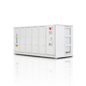 แบตเตอรี่ลิเธียมไอออนแบบคอนเทนเนอร์ Renepoly 500kW 1075kWh OEM ระบบระบายความร้อนด้วยอากาศ สำหรับการใช้งานระบบโซลาร์เซลล์แบบเชื่อมต่อกับระบบไฟฟ้า (on grid) และแบบแยกจากระบบไฟฟ้า (off grid) รวมถึงไมโครกริด - Product Image 1