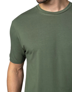 T-shirt surdimensionné personnalisé pour homme, <span class=keywords><strong>95</strong></span>% bambou, 5% élasthanne, 260 g/m², t-shirts oversize en bambou uni, vente en gros - Product Image 3