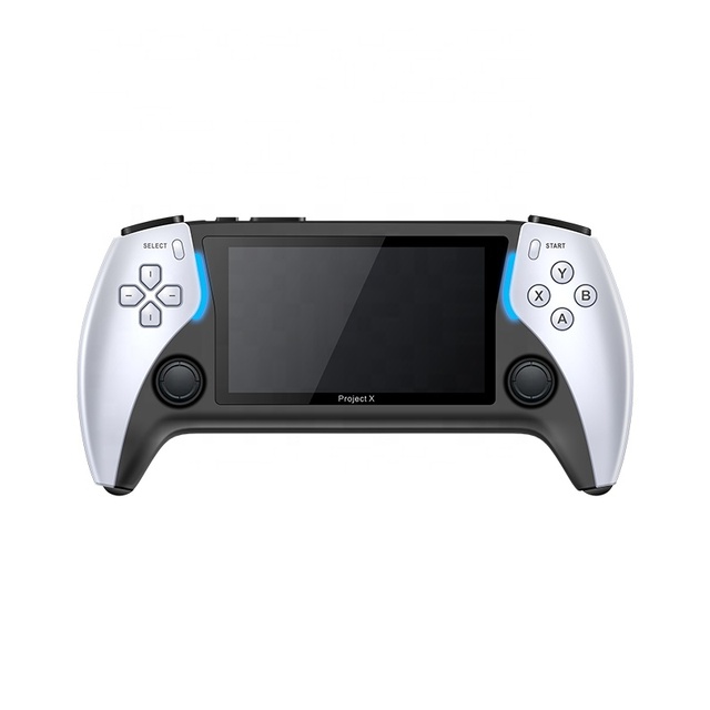 New Project X Handheld Game Console 4.3 Inch Retro Classic Game Console Portable Handheld Game Player with PS1 Emulators