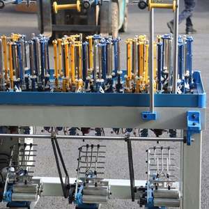 Machine à tricoter et tresser pour cordons en coton, polyester et nylon, pour la fabrication de cordons de vêtements, de lacets et de cordes textiles pour baskets, 17 fuseaux - Product Image 5