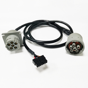 อะแดปเตอร์ตัวแยก3WAY 14pin 14P สำหรับผู้หญิง6Pin J1708ตามสั่งสายเคเบิลสำหรับรถบรรทุกงานหนัก - Product Image 2