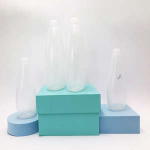 Botella de Plástico Mate de 300 ml de Grado Alimenticio con Alta Barrera para Medicamentos Líquidos, Condimentos para Mascotas y Salsa de <span class=keywords><strong>Mostaza</strong></span>, con Tapa Abatible - Product Image 5