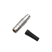 Connecteur Circulaire Auto-Bloquant Push-Pull FGG PHG Série 0B à 2/3/4/5/6/7/9/12 Broches pour Rallonge de Câblage