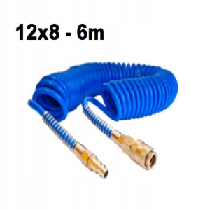 Tuyau d'air spiralé 12x8 - <span class=keywords><strong>6</strong></span> <span class=keywords><strong>M</strong></span> UCS120080BU060MA1 - Product Image 1