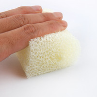 Éponge de nettoyage pour la cuisine, tampons à récurer, filtre Imitation Loofah, 100 pièces