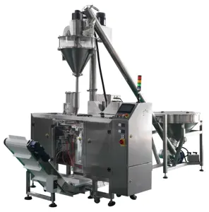 Factory price doy pack power zipper bag filling machine