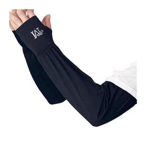 Mangas de protección solar de seda helada anti-UV refrescantes para conducir, unisex, talla única para adultos - Product Image 4