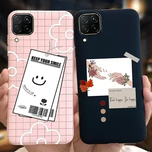 Pour Huawei P40 <span class=keywords><strong>Lite</strong></span> P40Lite <span class=keywords><strong>4G</strong></span> étui JNY-L21B JNY-L22A mignon dessin animé vache souple TPU couverture de téléphone - Product Image 2