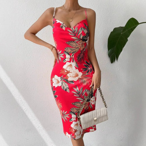 Y2K Mini Vestido Mujer Sexy playa falda noche Club camisola vestidos vacaciones Bohemia traje verano fiesta mujer Streetwear - Product Image 2