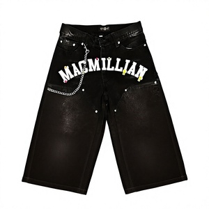 Shorts en jean pour homme Macmillian, taille haute, style cargo, déchirés, respirants, séchage rapide, imperméables, mode printemps-été - Product Image 3