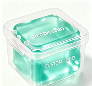 Jouet de décompression personnalisé en forme de sucre de malt transparent, texture souple à rebond lent, pour enfants, accessoire de jeu - Product Image 1