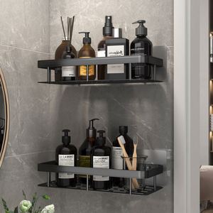 Punch-free Bathroom <b>Storage</b> <b>Rack</b> Toilet Shelf Toilet Wash Basin Supplies Wall-mounted Wall <b>Storage</b> <b>Rack</b> <b>Rack</b> - Product Image 6