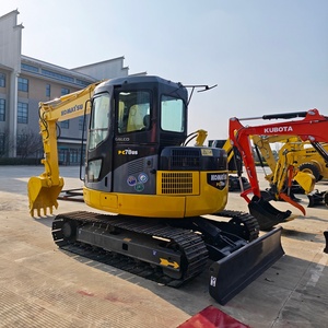 Komatsu PC78US 7 Ton Used Mini Excavator 90% NEW Hydraulic Crawler Gearbox Engine Motor Pump Low Hours Earth-moving <b>Machine</b> - Product Image 1