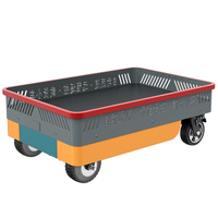 Véhicule à Guidage Automatique 300 kg avec Télécommande et Détection de Sécurité par Lidar, Robot Porte-Conteneurs Électrique 48V