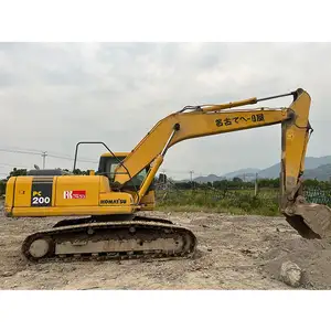 Used machinery used excavators 20 tons komatsu pc 200 7 machine for construction excavator