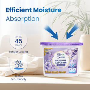 Déshumidificateur d'air parfumé à la lavande 600 ml, boîte <span class=keywords><strong>anti</strong></span>-<span class=keywords><strong>humidité</strong></span> pour la maison, élimine les odeurs <span class=keywords><strong>de</strong></span> moisissure - Product Image 3