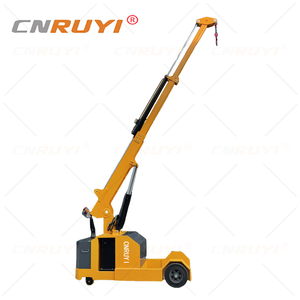 Epfc 2 tấn Kính thiên văn điện di động cần cẩu sàn với điều khiển từ xa, đi bộ điện, nâng, hạ - Product Image 5