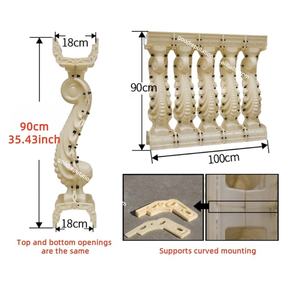 Fabricación <span class=keywords><strong>de</strong></span> Moldes <span class=keywords><strong>de</strong></span> Plástico ABS <span class=keywords><strong>para</strong></span> Balaustradas <span class=keywords><strong>de</strong></span> Escalera, Pasamanos, Barandillas <span class=keywords><strong>de</strong></span> Balcón, <span class=keywords><strong>Columnas</strong></span> <span class=keywords><strong>de</strong></span> Escaleras, Balaustres <span class=keywords><strong>de</strong></span> Concreto y <span class=keywords><strong>Cemento</strong></span> <span class=keywords><strong>para</strong></span> Cercas - Product Image 3