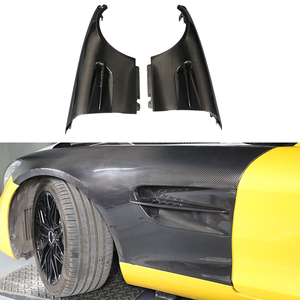 Kit de Modificación de Automóviles 2015-2023, Parachoques Delantero de Fibra de Carbono, Guardabarros, Placa Protectora, 1 Año de Garantía para Benz - Product Image 1