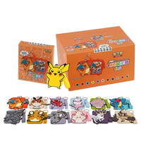 Ms Year Pokémon China Rare Charizard Collection Card Cartoon Silicone Card Display Storage Set Pokémon Game Card Holder Box