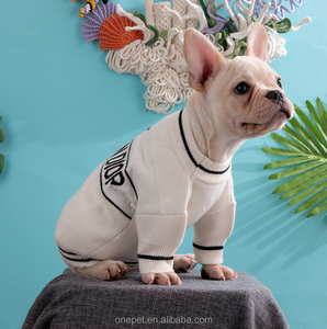 Suéter de Alta Gama para Mascotas, Suéter para Perros y Gatos, Ropa de Marca, Suéter de Lana Tejida para Perros, Teddy Schnauzer - Product Image 1