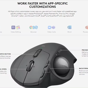 Advanced Wireless Trackball <b>Mouse</b> Advanced Wireless Trackball <b>Mouse</b> - Product Image 2