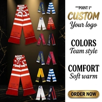 Écharpes carrées en soie personnalisées pour supporters de club de football musulman, broderie OEM/marque privée, 140 cm, pour le soutien des équipes le jour du match, design sportif