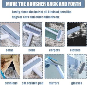 Brosse de nettoyage pour poils d'animaux personnalisée en usine, brosse de luxe portable et réutilisable pour enlever les poils d'animaux - Product Image 3