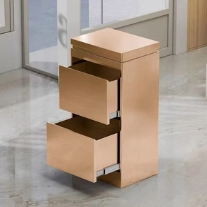 Stainless Steel Barber and Hairdressing Cabinet for Salon Furniture - Product Image 3