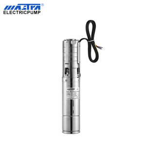 Système de pompes solaires pour puits profonds MASTRA 4 pouces 110V 1,5kW tout en acier inoxydable, pompe à eau solaire submersible DC - Product Image 2