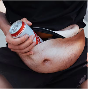<span class=keywords><strong>Sac</strong></span> <span class=keywords><strong>banane</strong></span> pour homme et femme, effet ventre de bière factice, cadeau de Noël original, <span class=keywords><strong>sac</strong></span> de papa - Product Image 2