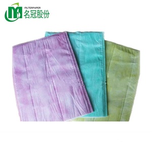 Tùy chỉnh F5 hiệu quả Bộ lọc không khí 0.3um độ xốp 1000 m/h tốc độ dòng chảy sợi tổng hợp <span class=keywords><strong>HEPA</strong></span> không dệt túi lọc cao - Product Image 2