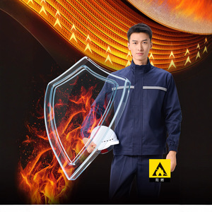 Traje de Trabajo Antiestático y Retardante de Llama, Manga Larga, para Primavera y Otoño, Conjunto de Ropa para Electricistas de Fábrica y Taller, Tallas S, M, L, XL, XXL, XXXL - Product Image 2