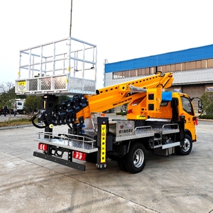 Camión con Plataforma Elevadora Telescópica JAC 4x2 con Volante a la Izquierda, Capacidad de Carga de 200 kg, Plataforma de Canasta para Trabajos Aéreos - Product Image 5