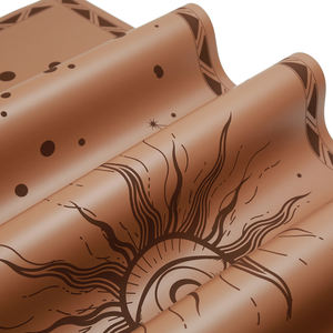 Tapis de <span class=keywords><strong>yoga</strong></span> en caoutchouc PU Infinity de 4mm d'épaisseur Système d'alignement <span class=keywords><strong>Warrior</strong></span> Like Grip Tapis en caoutchouc naturel écologique antidérapant - Product Image 3