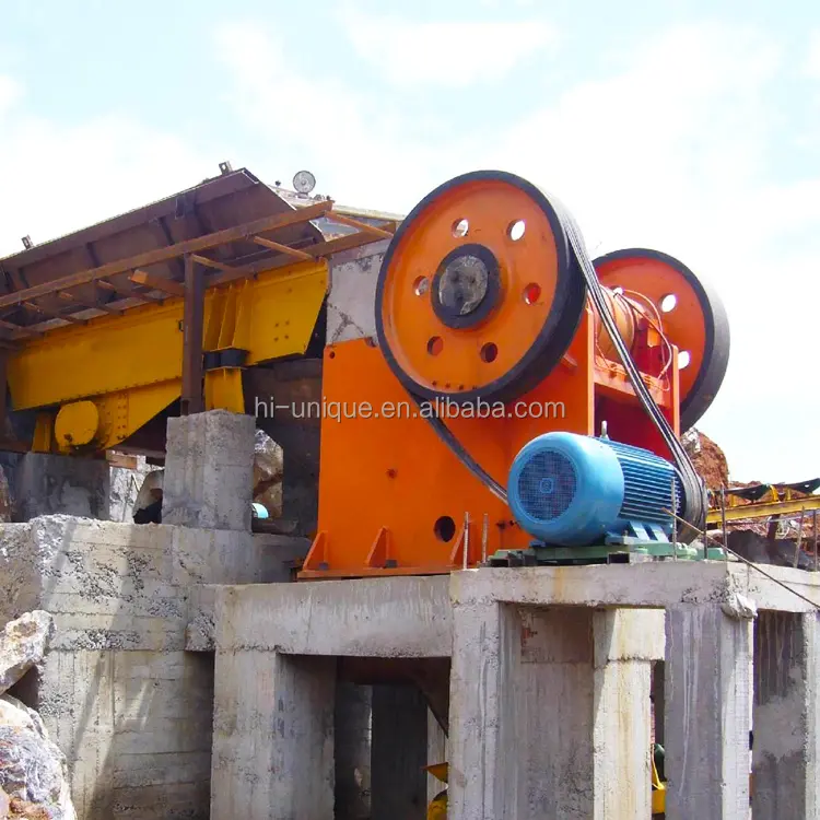 Máquina trituradora de piedra móvil, precio con nueva tecnología