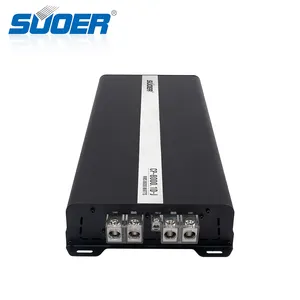 Suoer CP-8000 High Power Car Stereo Monoblock Car Amplifier 1 Channel Class D Car Amp 8000w Rms Power