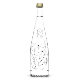Botella de <span class=keywords><strong>Agua</strong></span> <span class=keywords><strong>Mineral</strong></span> de <span class=keywords><strong>Vidrio</strong></span> de 500 ml con Tapa de Rosca y Serigrafía, Venta Caliente Linlang - Product Image 4