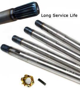 Arbre utilisé essieu arrière arbre en métal en acier inoxydable haute température résistant à la corrosion Tricycle électrique arbre d'essieu arrière 18 dents - Product Image 6