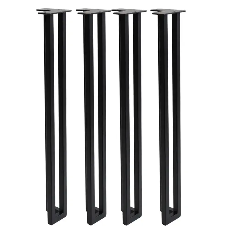 Table Legs Heavy Duty Industrial Bench Support Feet Furniture Leg Iron Design Metal New for Dinning Coffee Computer Desk Office