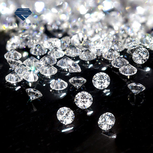 0.2カラットラボダイヤモンドラウンドブリリアントEXカットIGI DホワイトカラーVVS-VS 3.7mm 3.8mm HPHT CVDダイヤモンド - Product Image 3